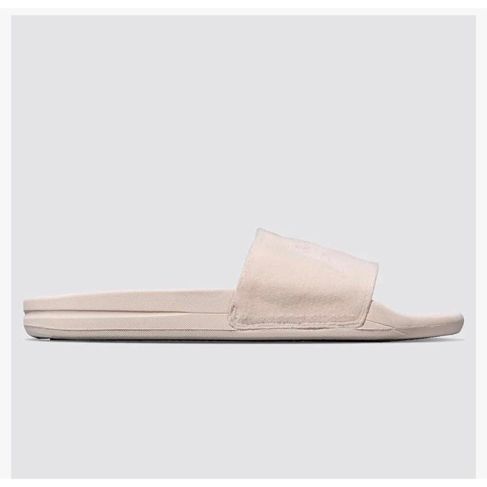 New APL techloom velvet crème slides sandals size 8 - Picture 3 of 9